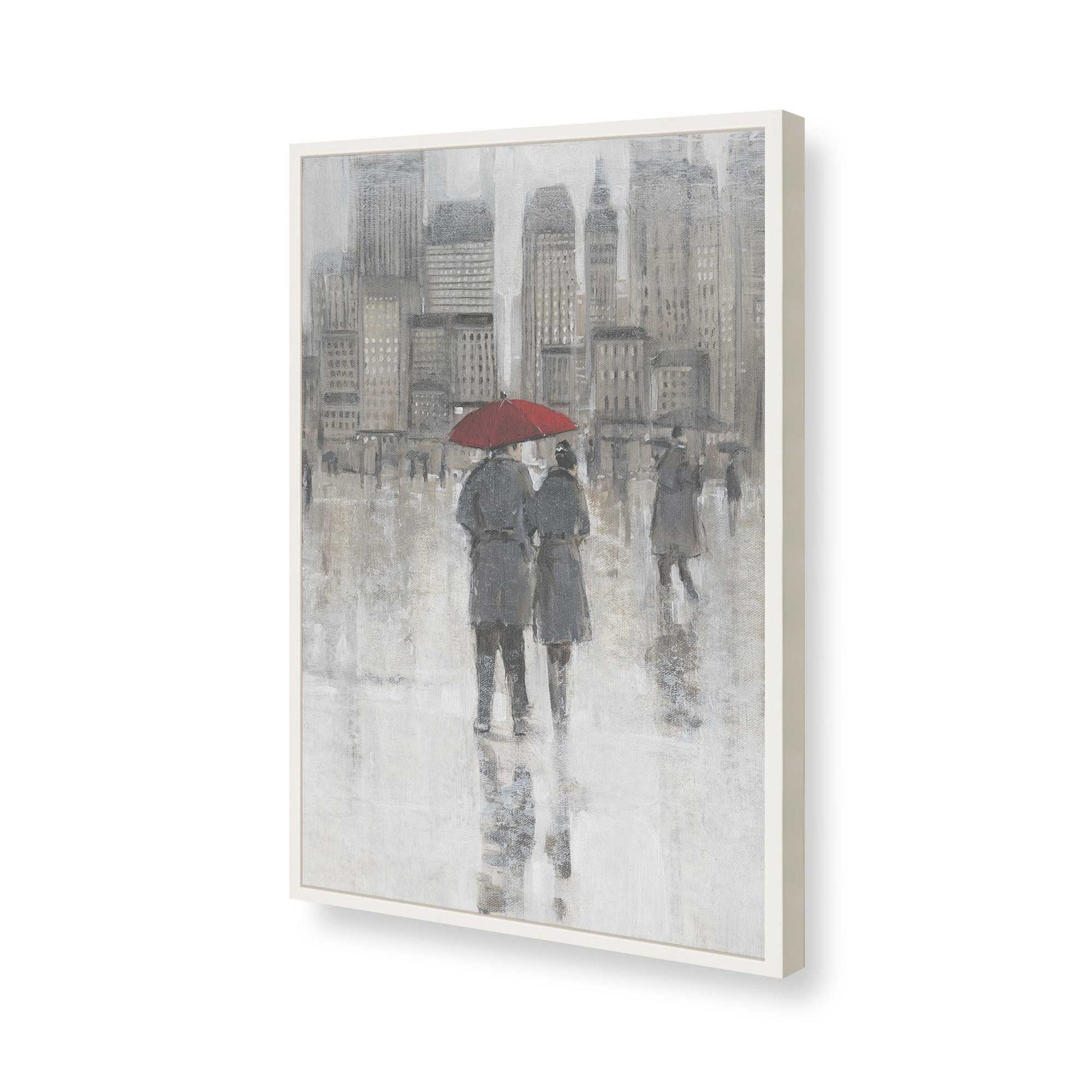 [Color:Opaque White], Picture of art in a Opaque White frame of the corner