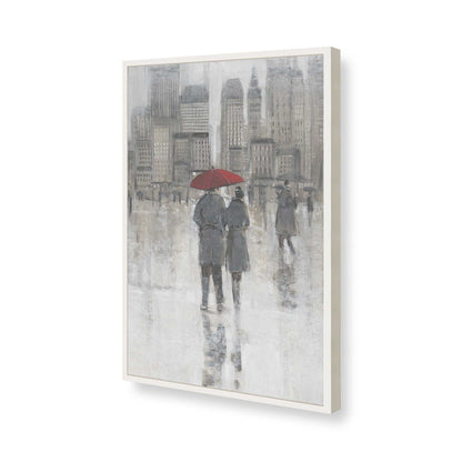 [Color:Opaque White], Picture of art in a Opaque White frame of the corner