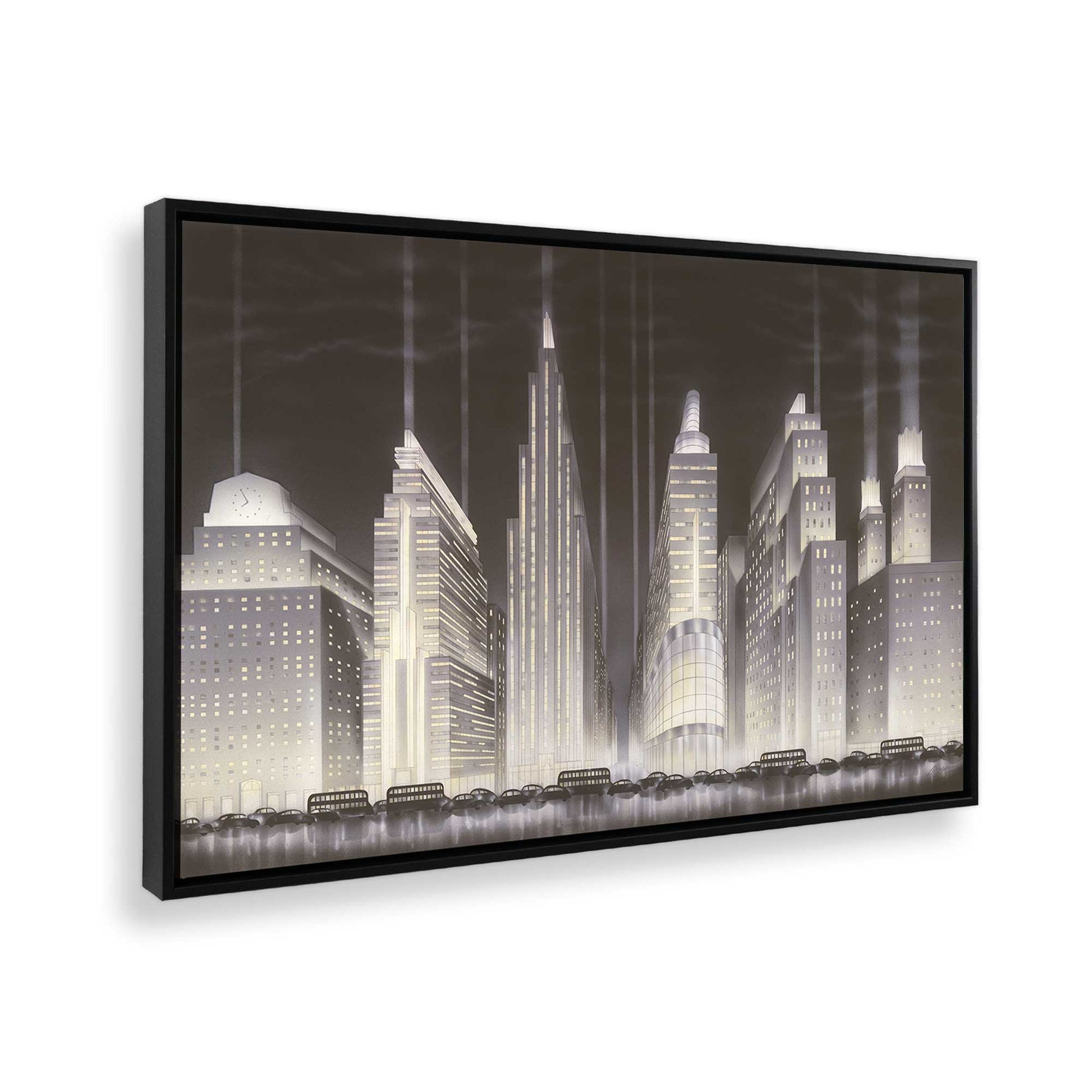 [Color:Satin Black], Picture of the corner of the art