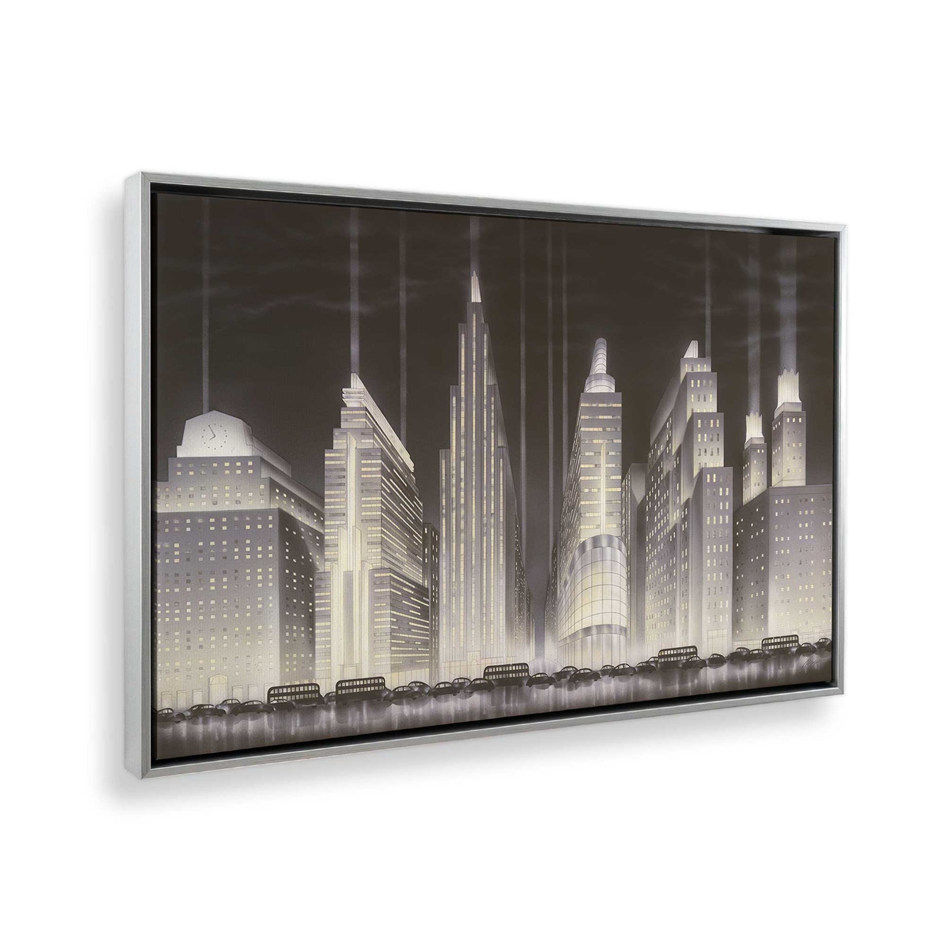[Color:Polished Chrome], Picture of the corner of the art
