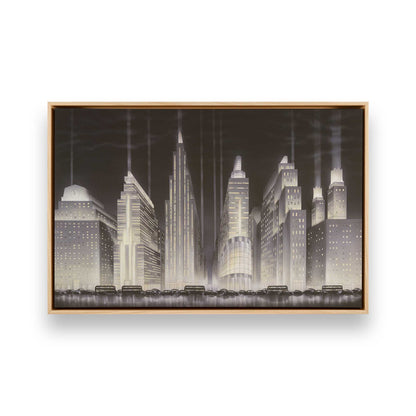 [Color:American Maple], Picture of art in a American Maple frame