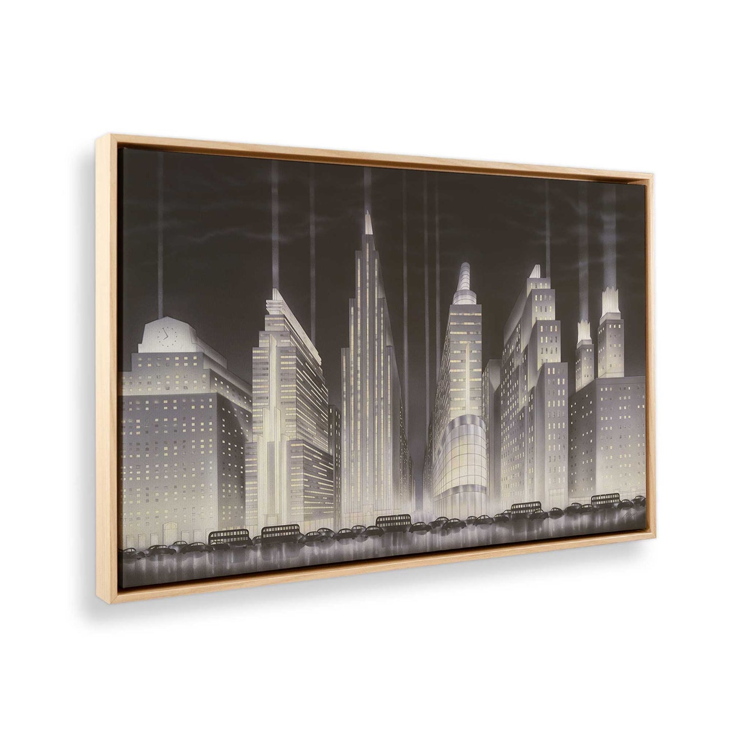 [Color:American Maple], Picture of the corner of the art