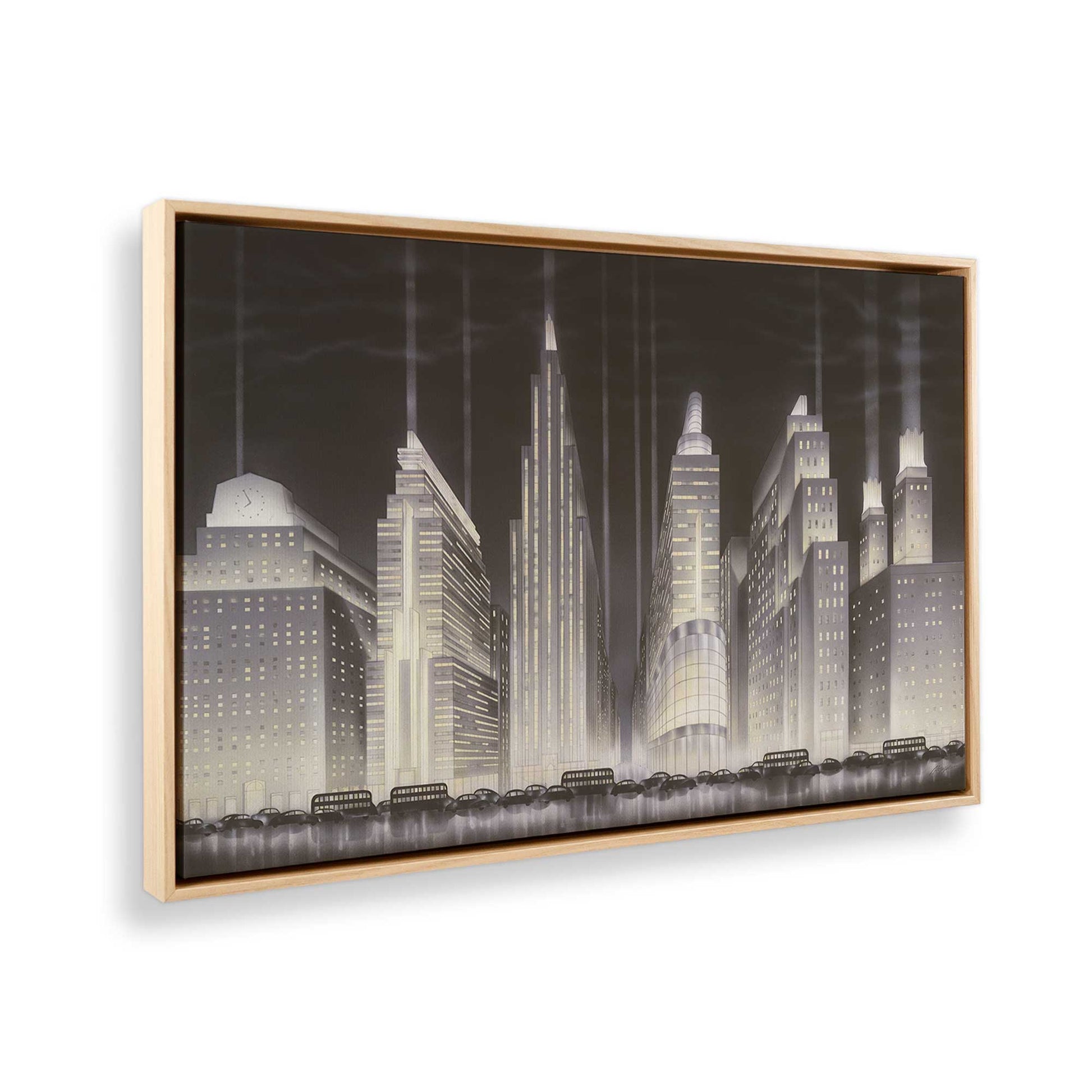 [Color:American Maple], Picture of the corner of the art
