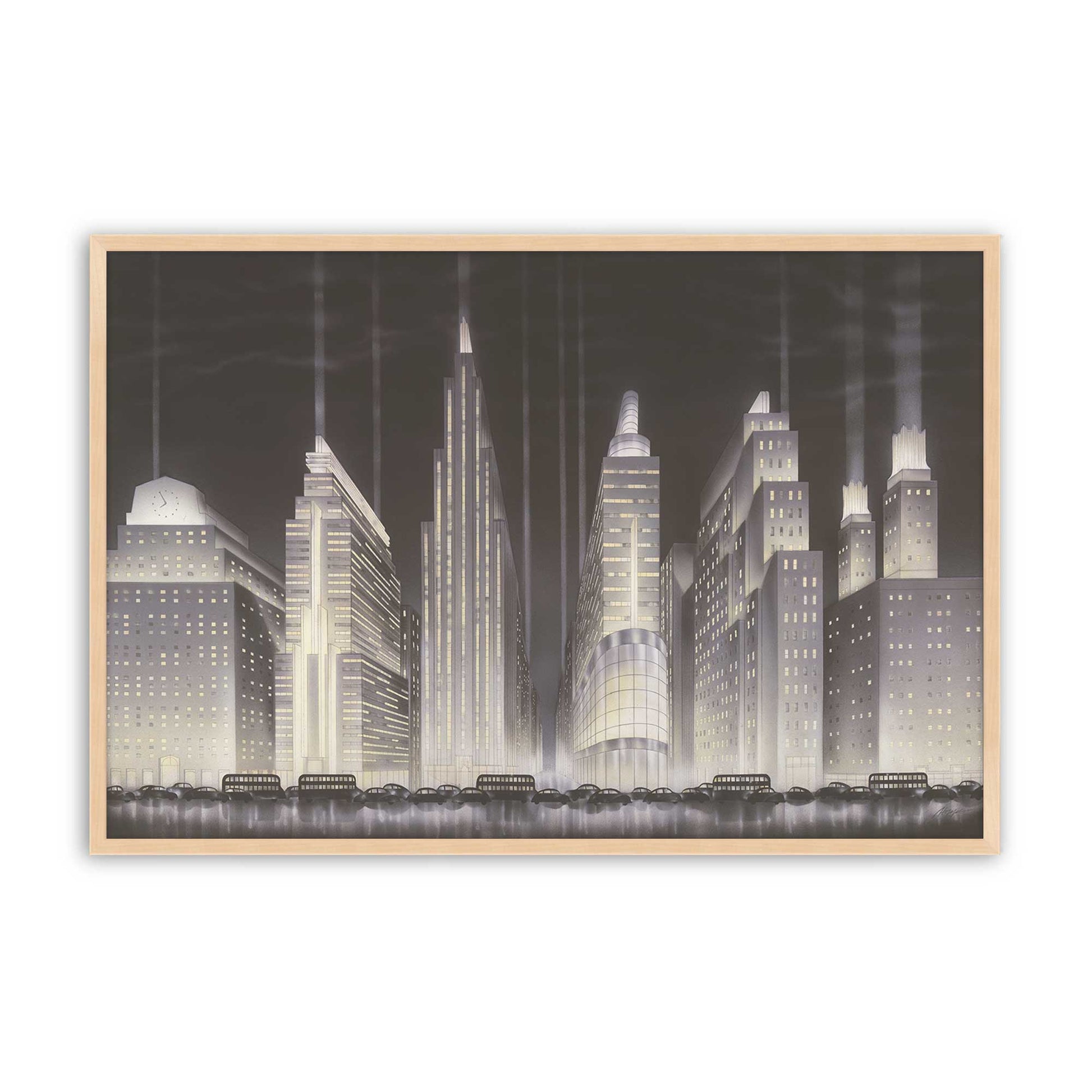 [Color:Raw Maple], Picture of art in a Raw Maple frame