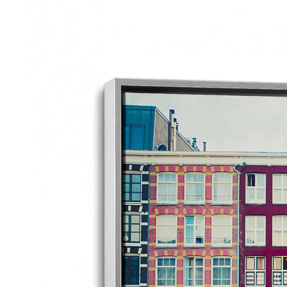 [Color:Polished Chrome], Picture of art in a Polished Chrome frame at an angle