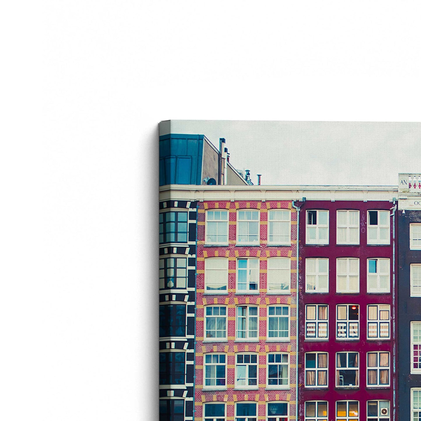 [Color:Stretched Canvas], Picture of the corner of the art