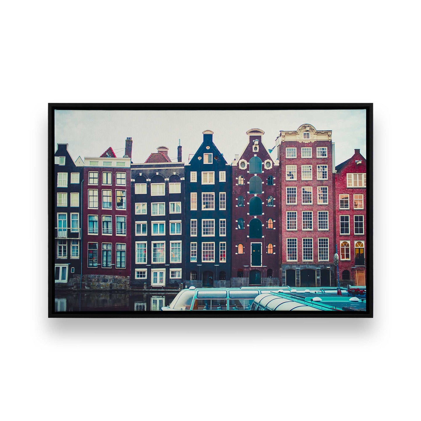 [Color:Satin Black], Picture of art in a Satin Black frame
