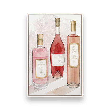 [Color:Opaque White], Picture of art in a White frame