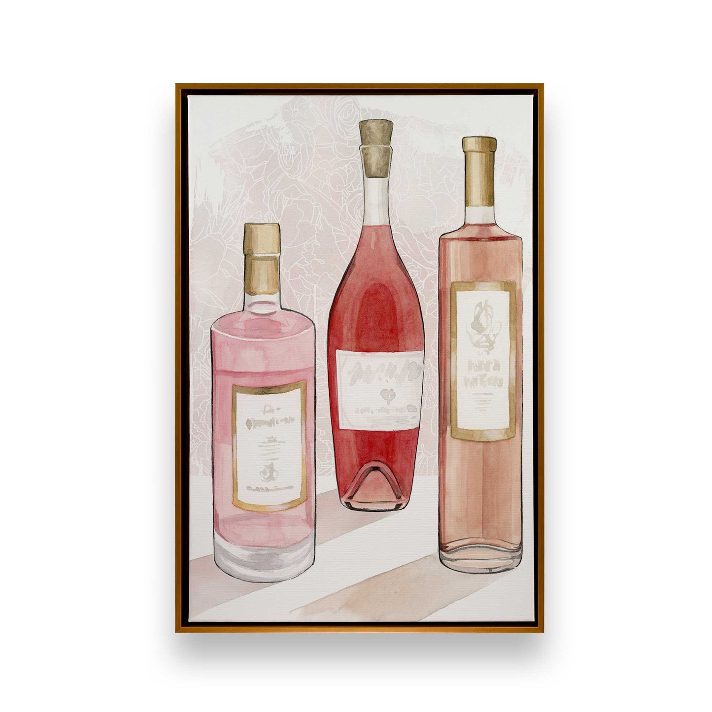 [Color:Polished Gold], Picture of art in a Polished Gold frame