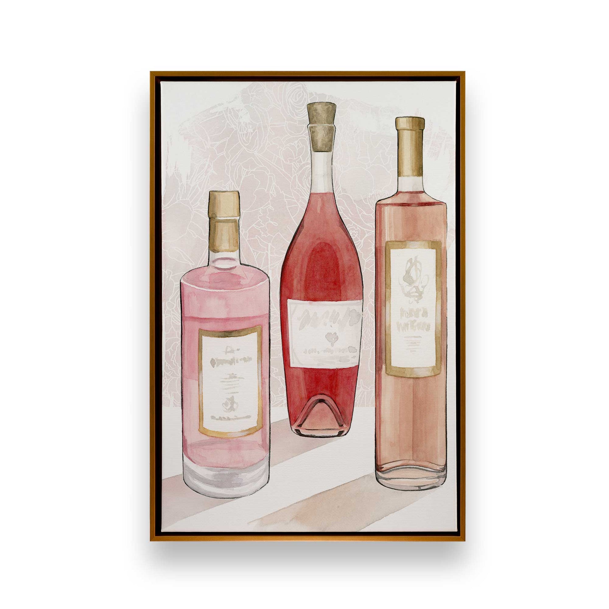 [Color:Polished Gold], Picture of art in a Polished Gold frame