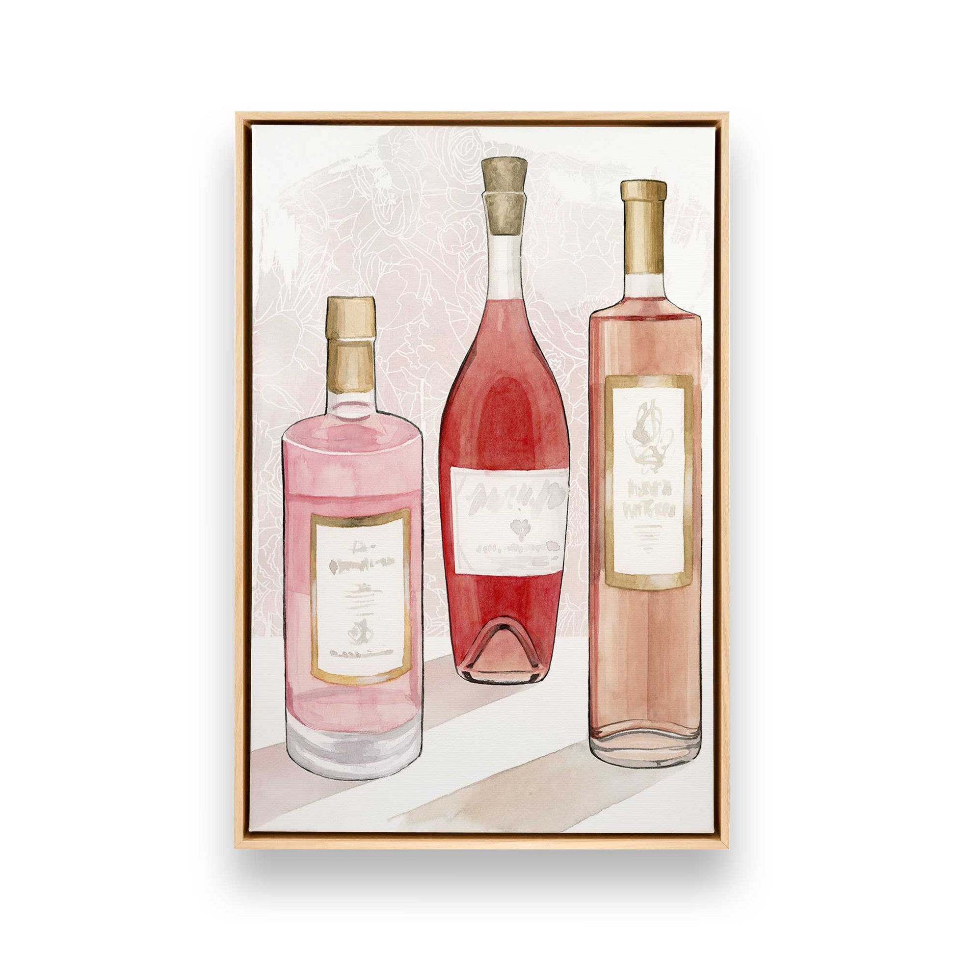 [Color:American Maple], Picture of art in a American Maple frame