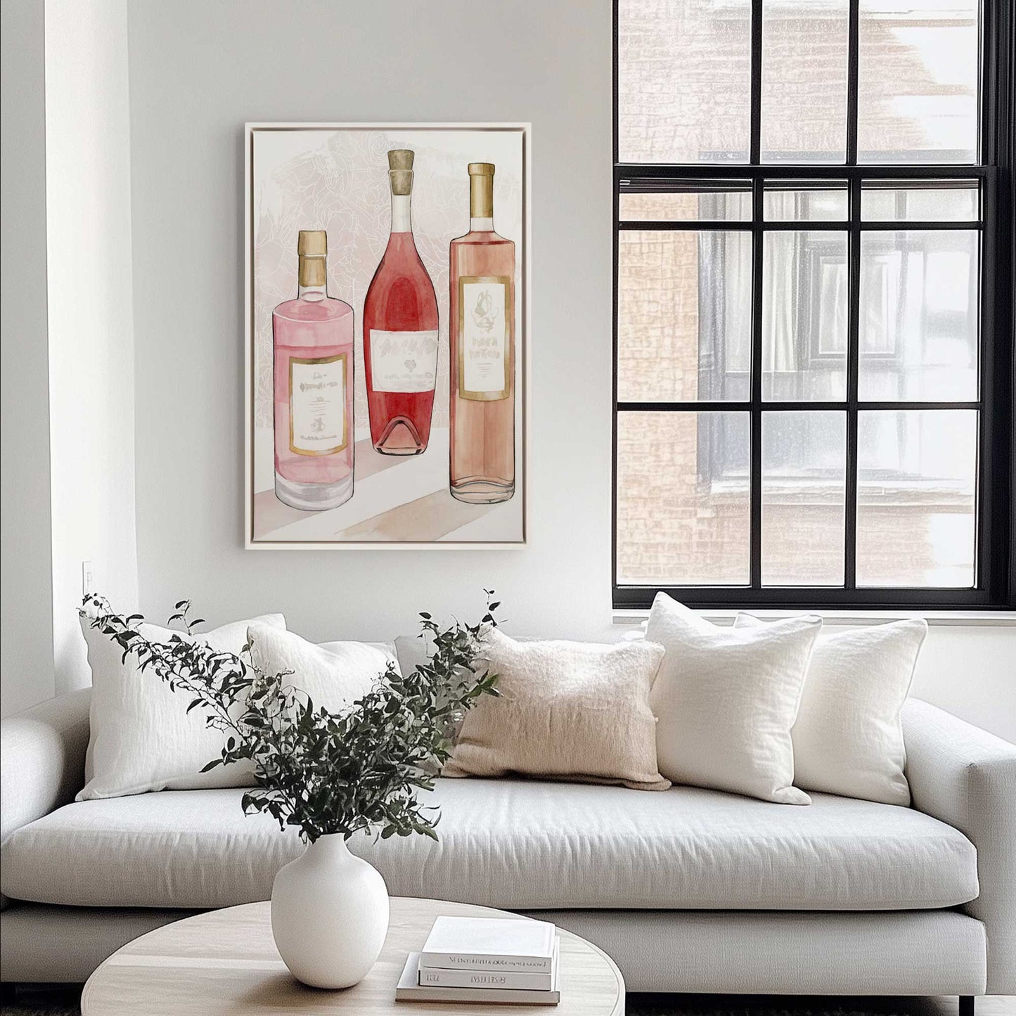 Picture of art in a room