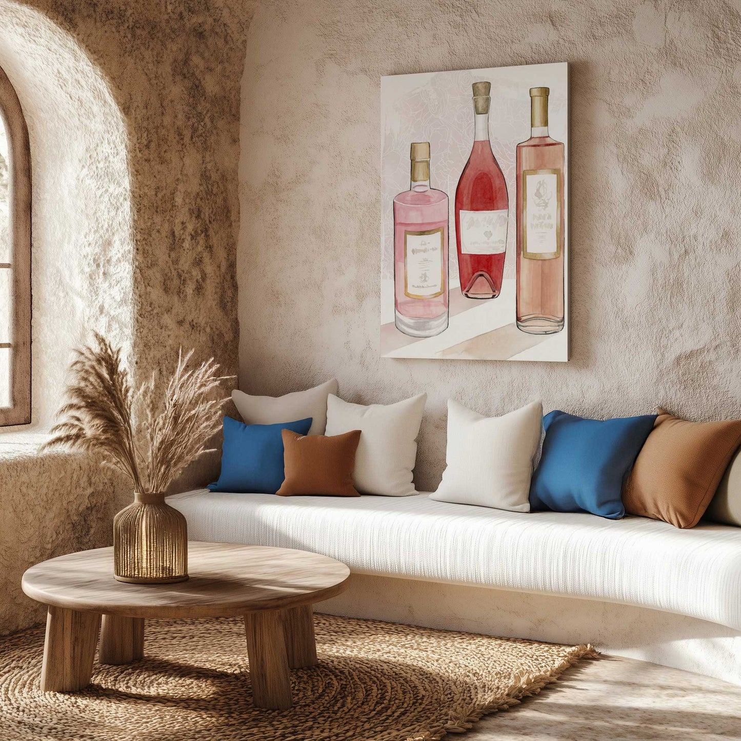 Picture of art in a room