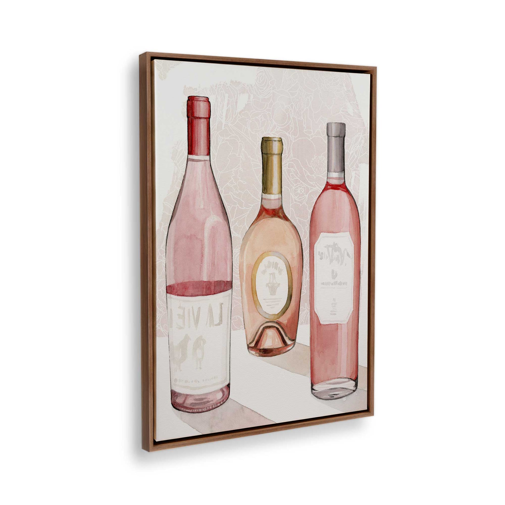 [Color:Walnut], Picture of the corner of the art