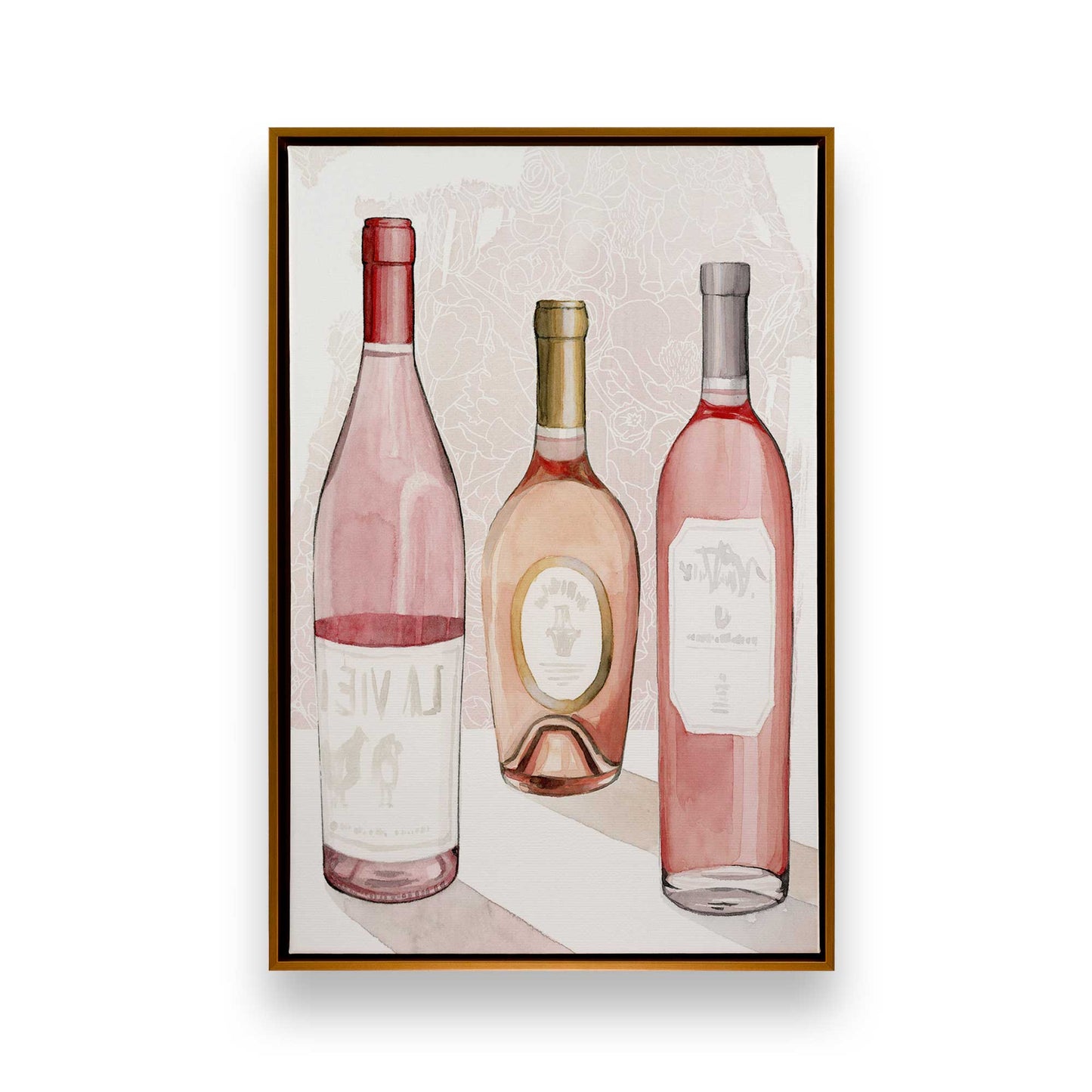 [Color:Polished Gold], Picture of art in a Polished Gold frame