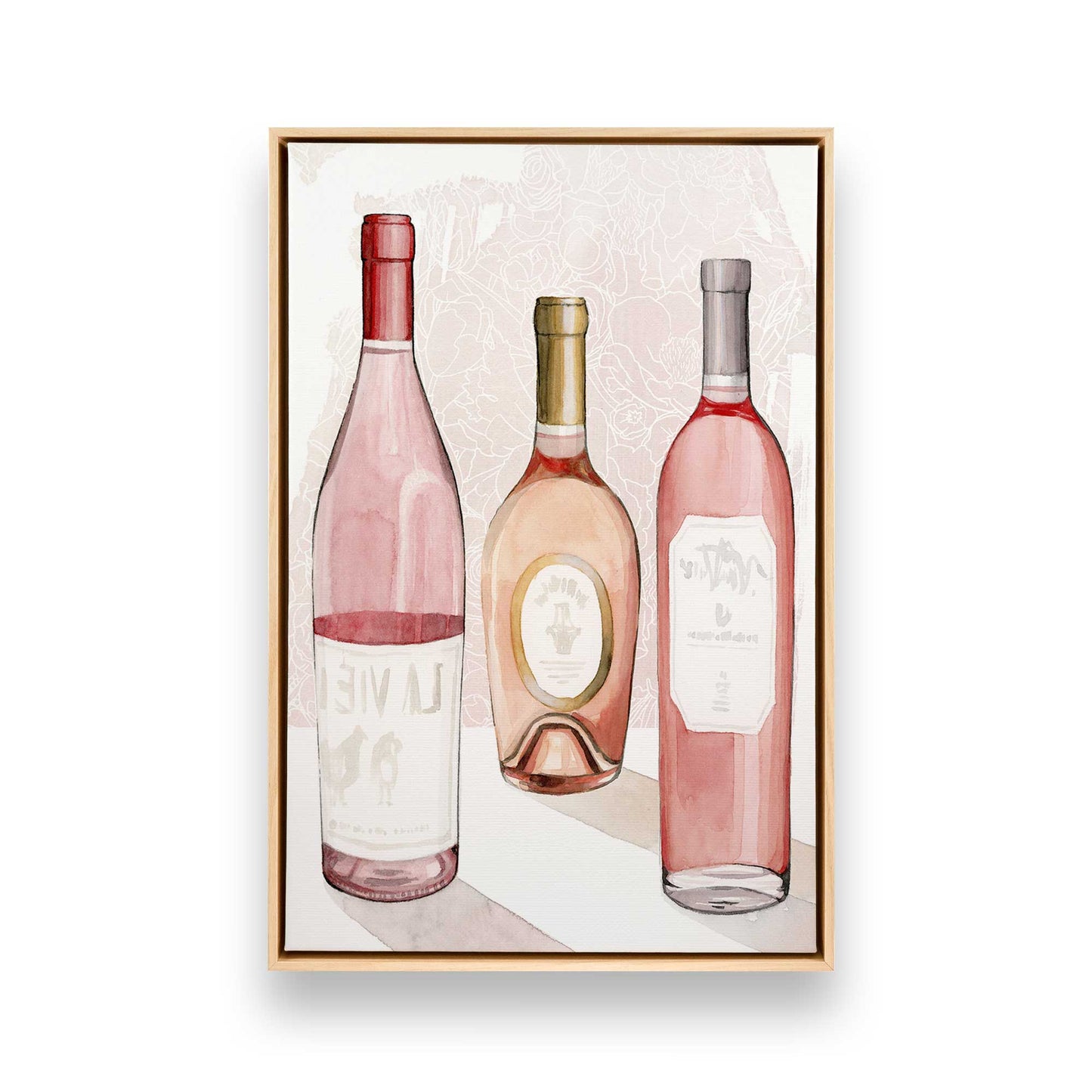 [Color:American Maple], Picture of art in a American Maple frame