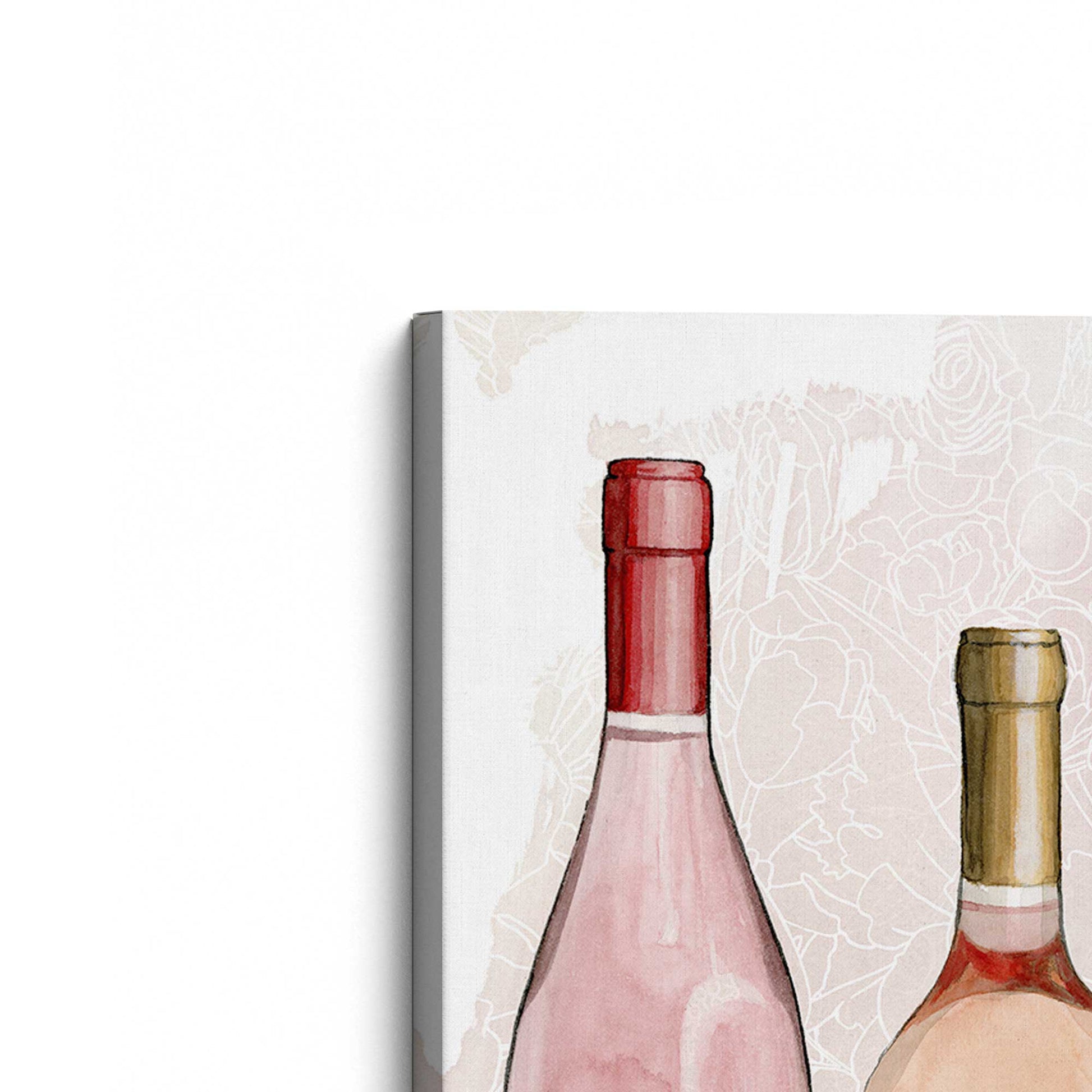 [Color:Stretched Canvas], Picture of the corner of the art