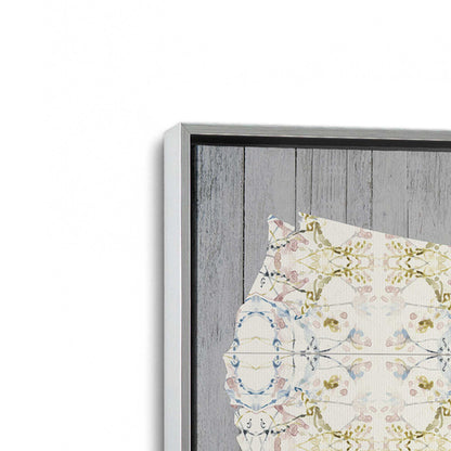 [Color:Polished Chrome], Picture of art in a Polished Chrome frame at an angle