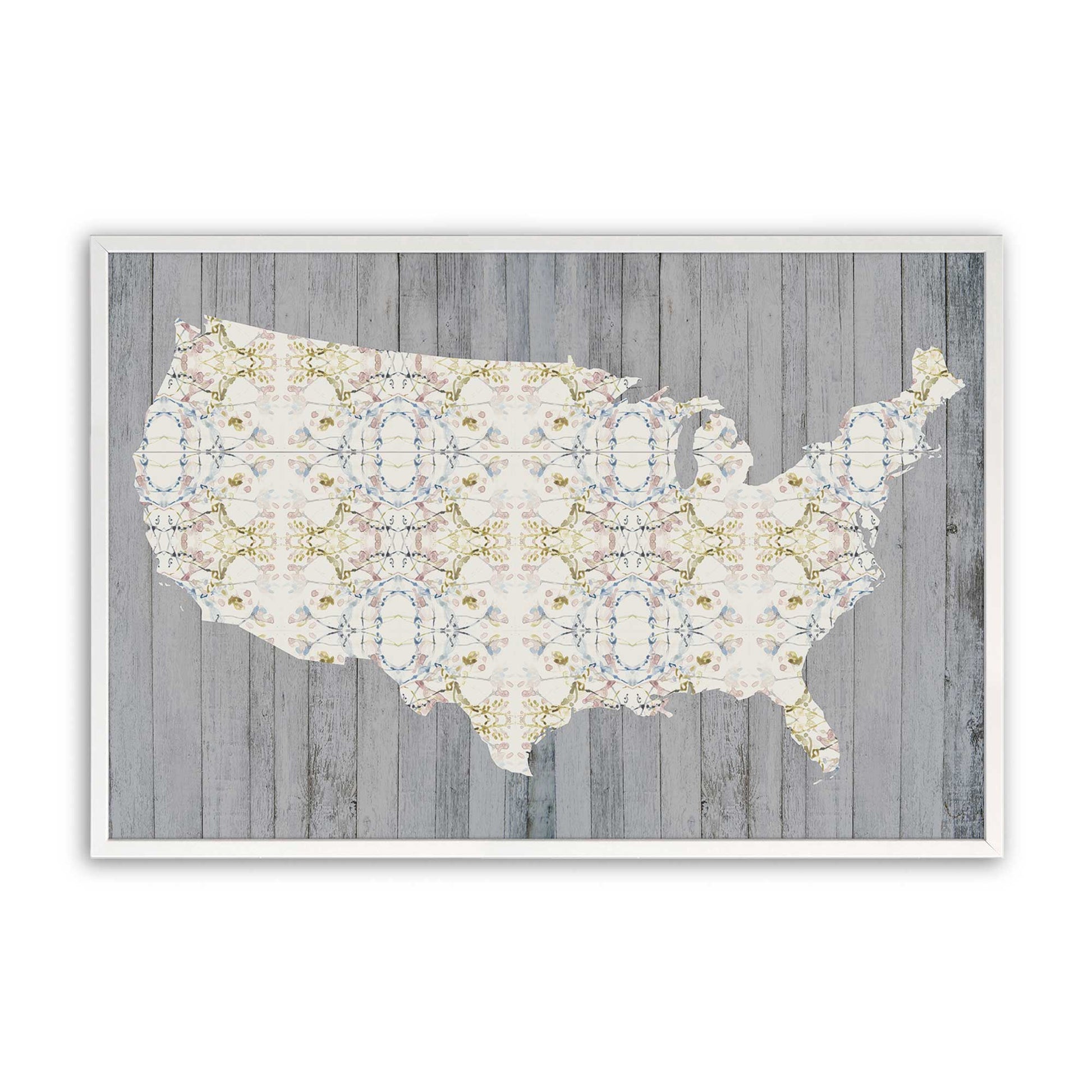 [Color:Opaque White], Picture of art in a Opaque White frame