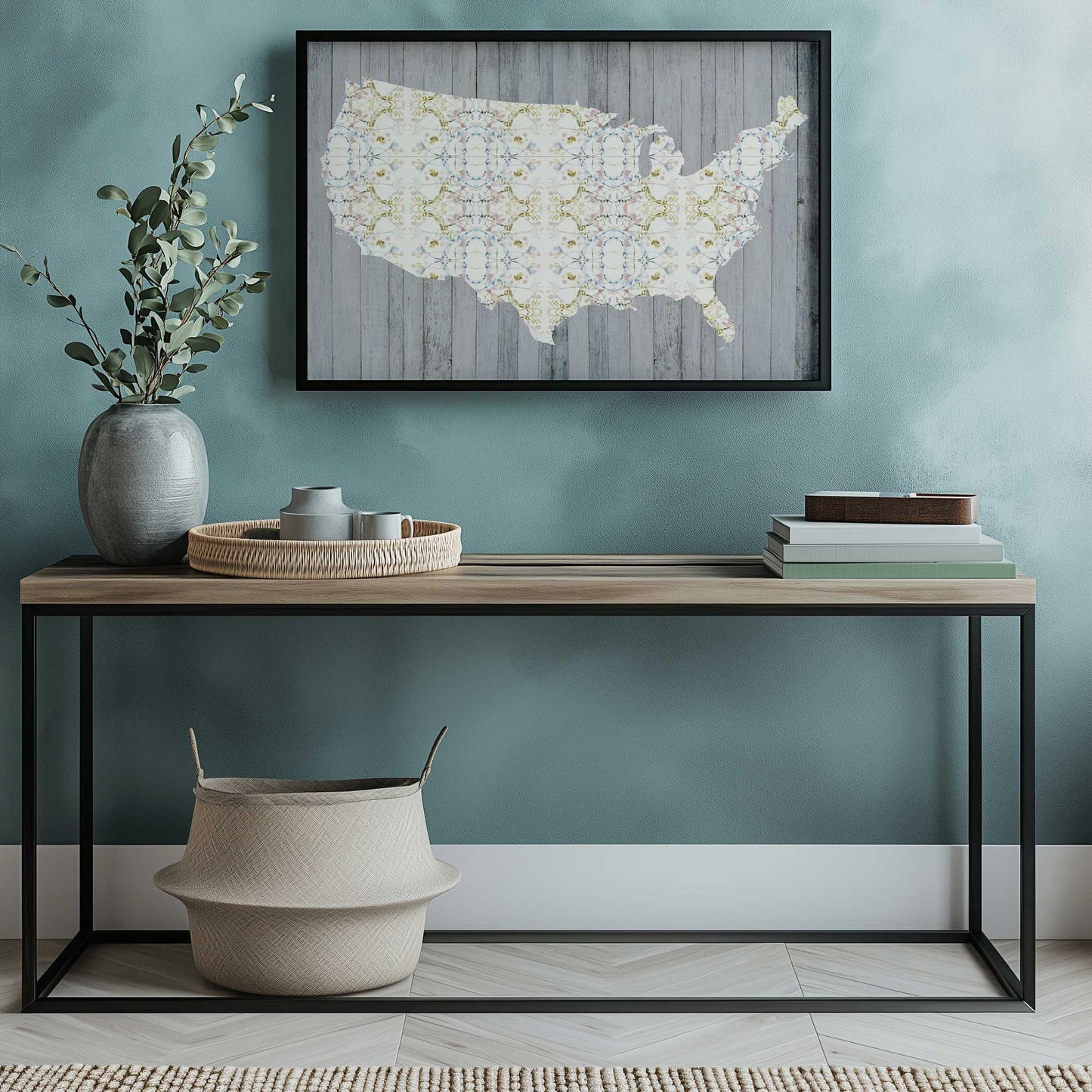 Picture of art in a room