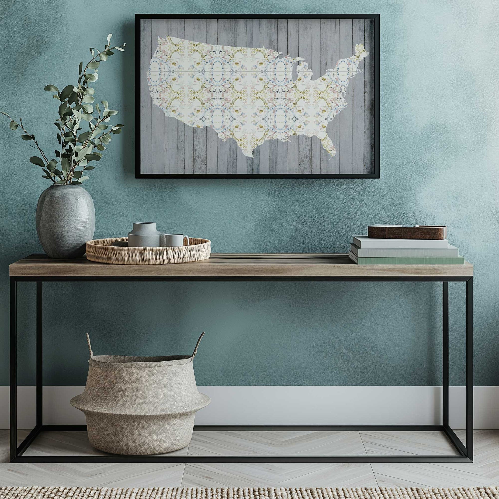 Picture of art in a room