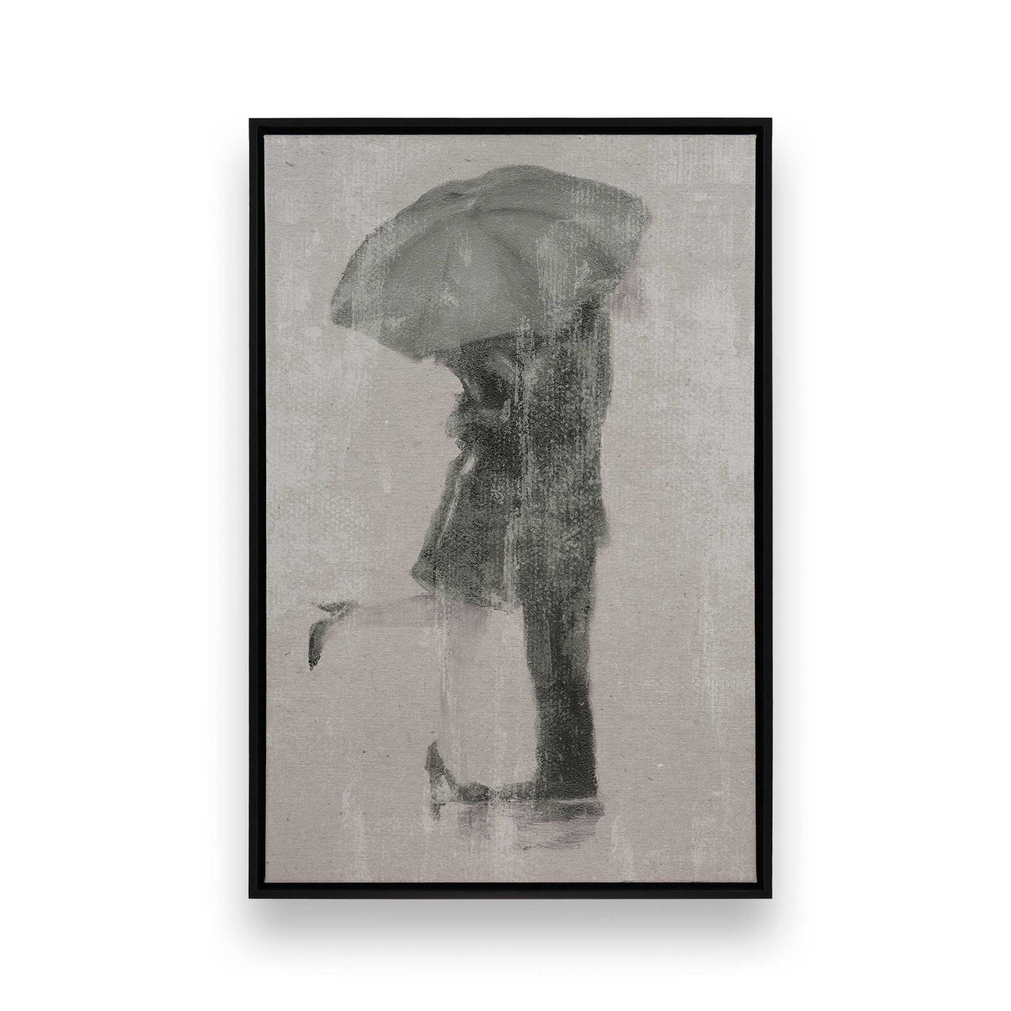 [Color:Satin Black], Picture of art in a Satin Black frame