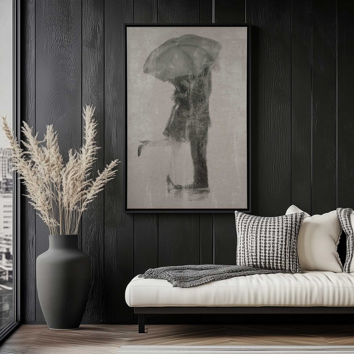 Picture of art in a room