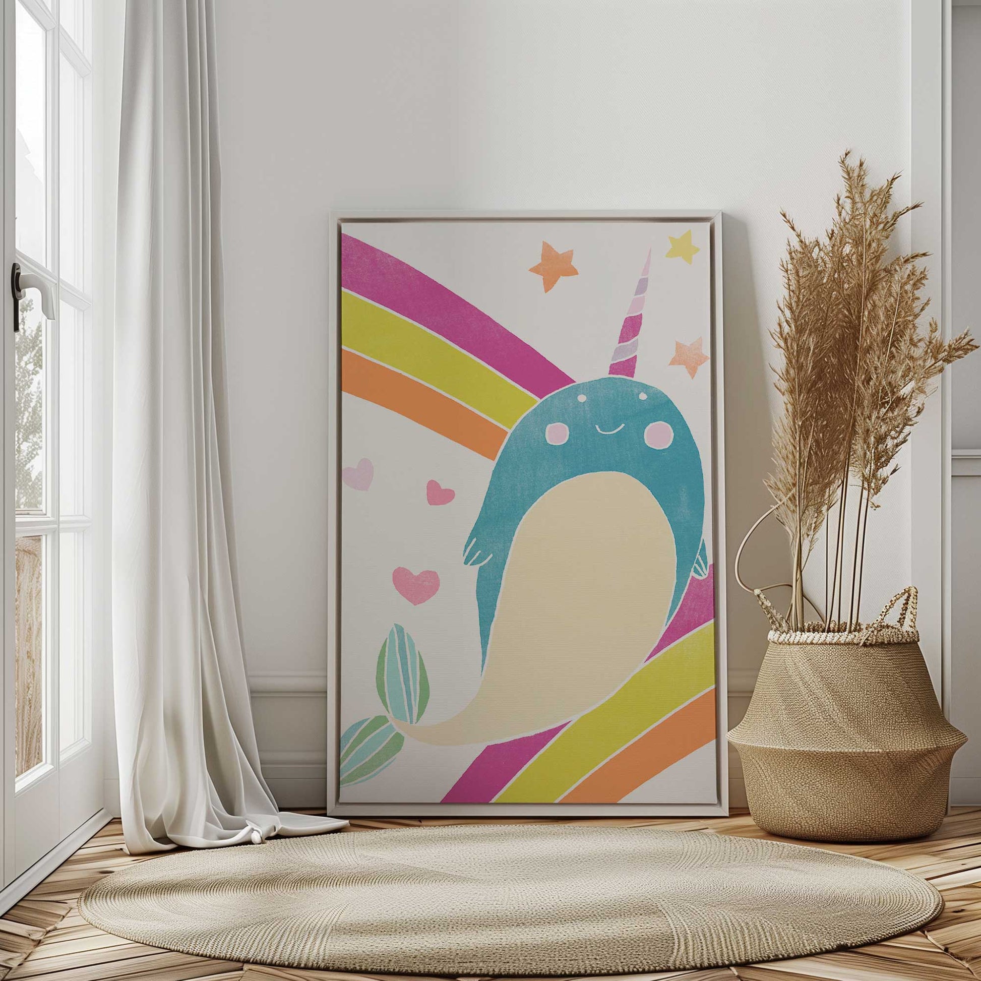 Picture of art in a room