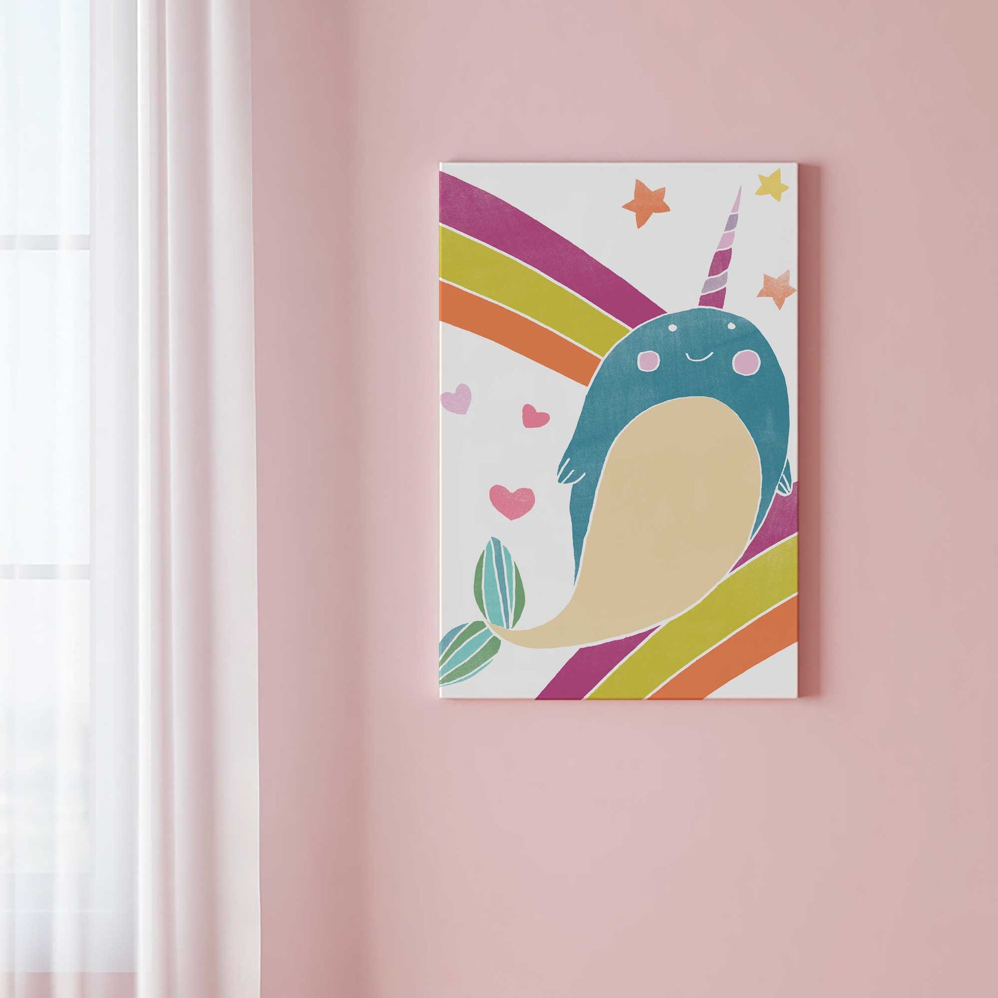 Picture of art in a room