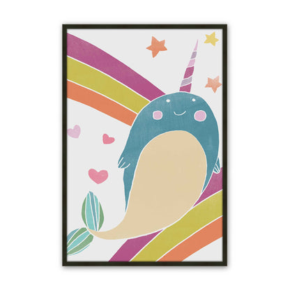 [Color:Satin Black], Picture of art in a Satin Black frame