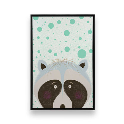 [Color:Satin Black], Picture of art in a Satin Black frame