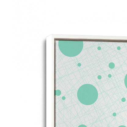 [Color:Opaque White], Picture of art in a White frame at an angle