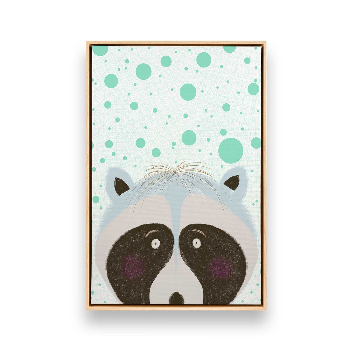 [Color:American Maple], Picture of art in a American Maple frame
