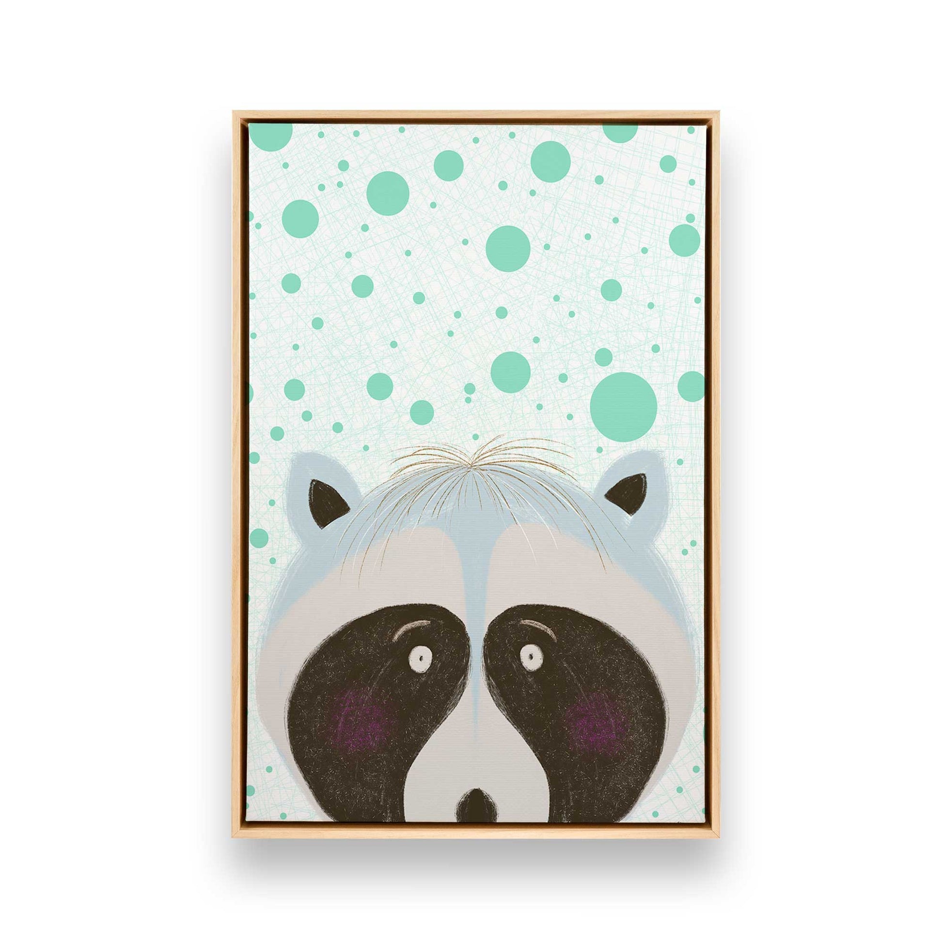 [Color:American Maple], Picture of art in a American Maple frame