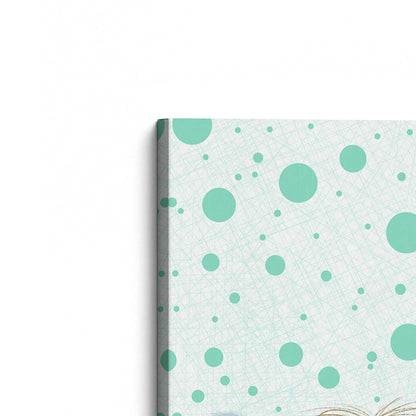 [Color:Stretched Canvas], Picture of the corner of the art