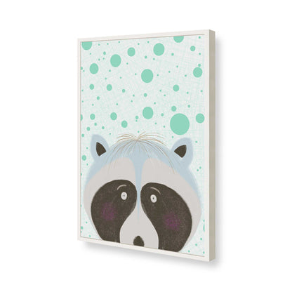 [Color:Opaque White], Picture of art in a Opaque White frame of the corner