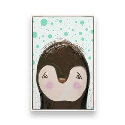 [Color:Opaque White], Picture of art in a White frame