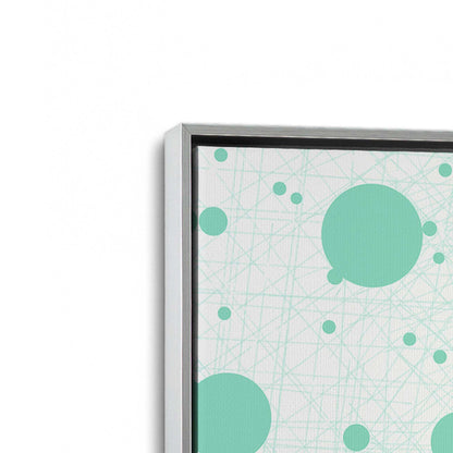 [Color:Polished Chrome], Picture of art in a Polished Chrome frame at an angle