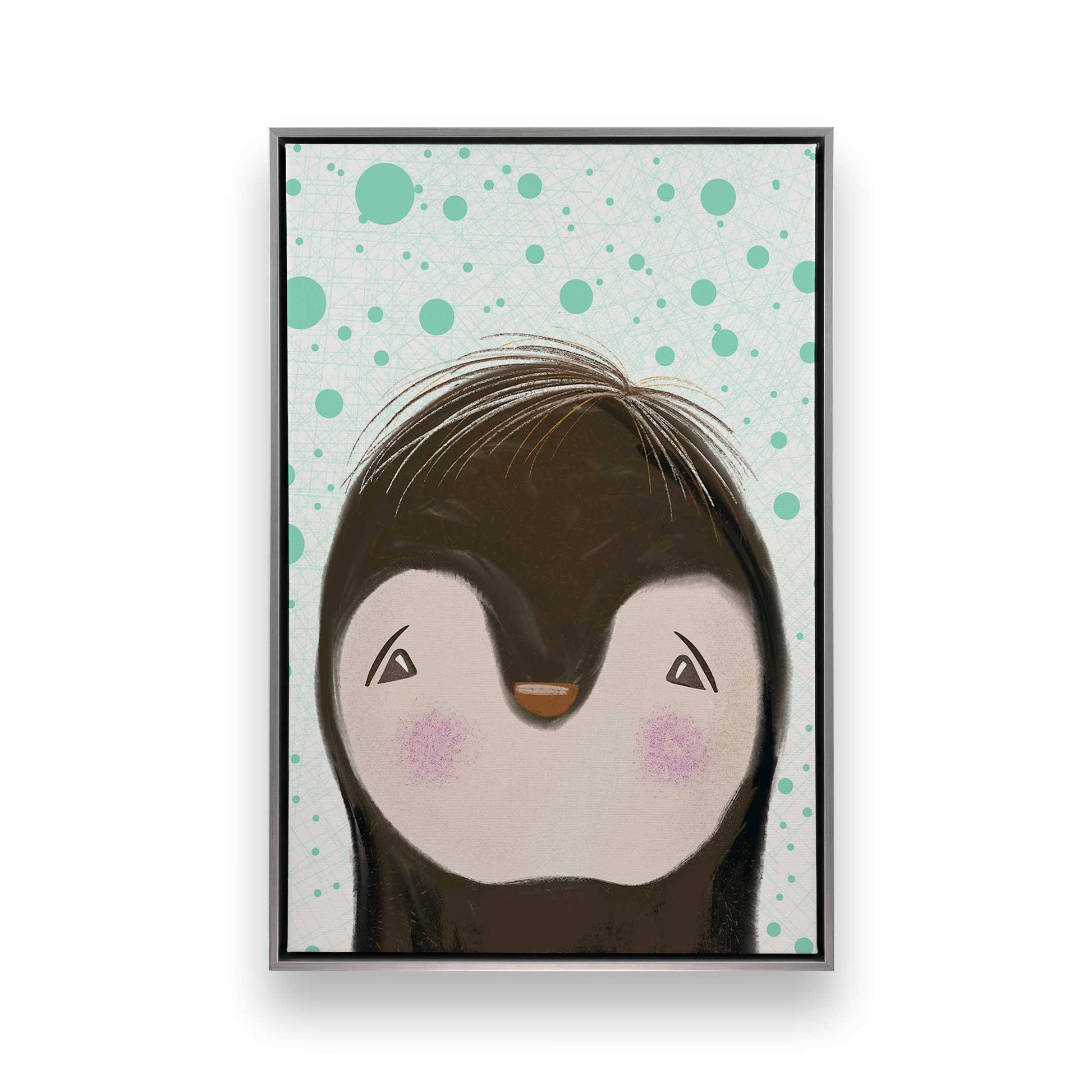 [Color:Polished Chrome], Picture of art in a Polished Chrome frame