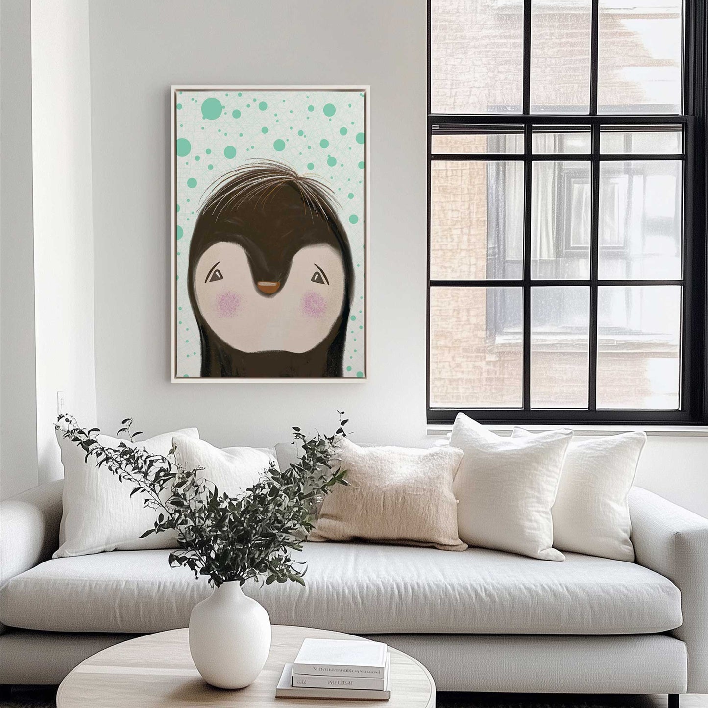 [LIFESTYLE],[SPECIAL],  Picture of art in a roo