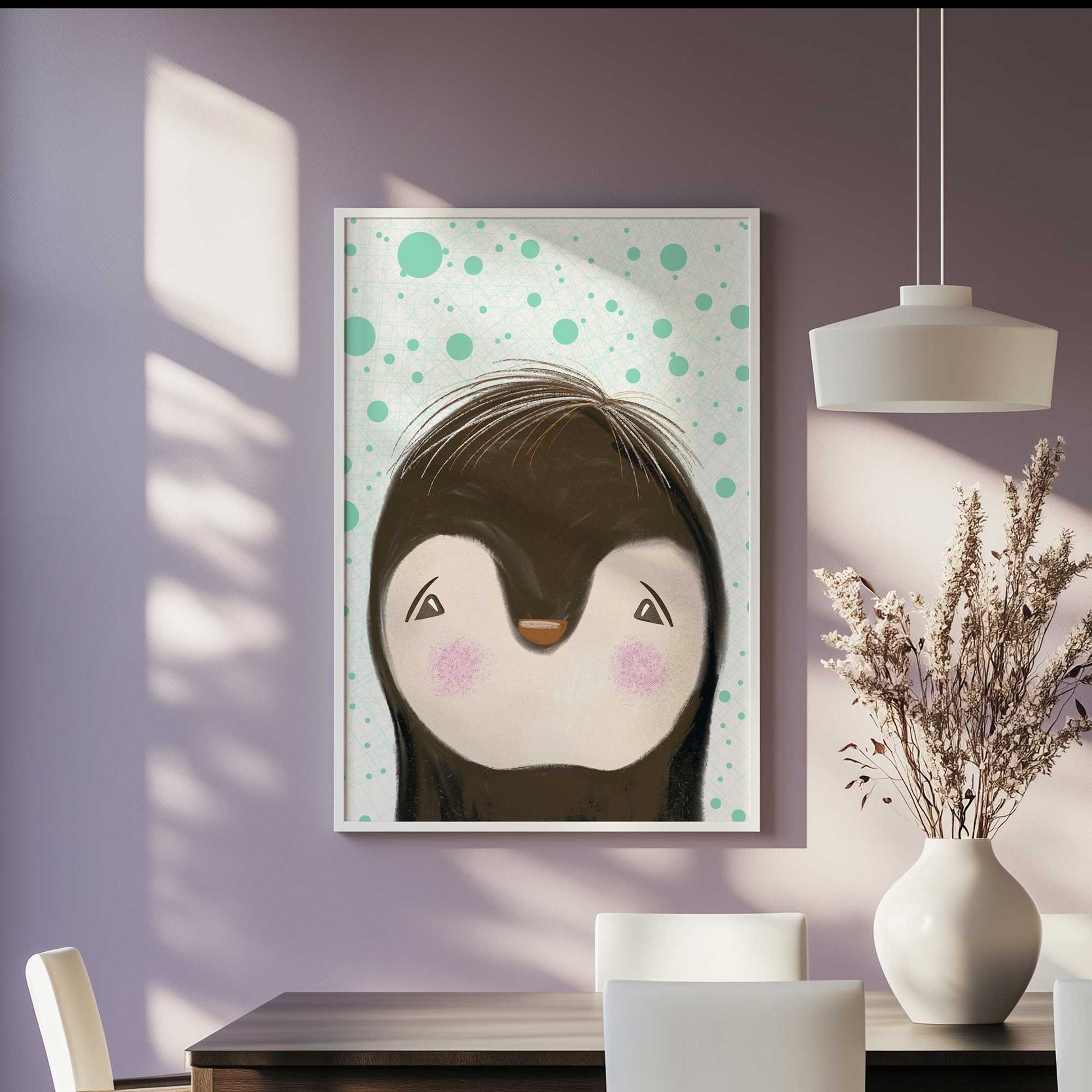 Picture of art in a room