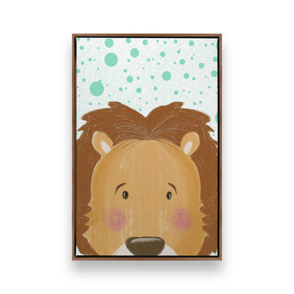 [Color:Walnut], Picture of art in a Walnut frame