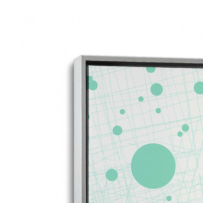 [Color:Polished Chrome], Picture of art in a Polished Chrome frame at an angle