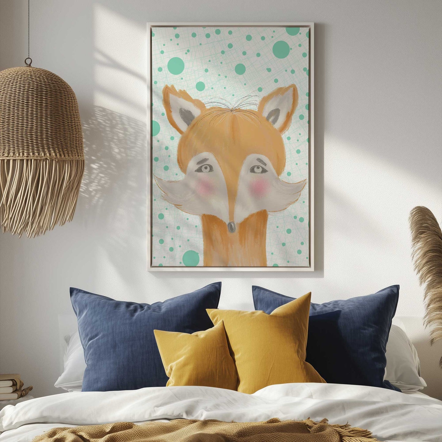 Picture of art in a room