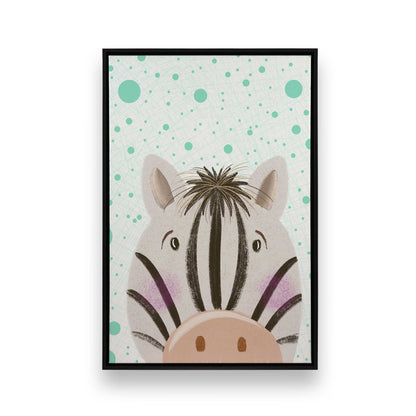 [Color:Satin Black], Picture of art in a Satin Black frame