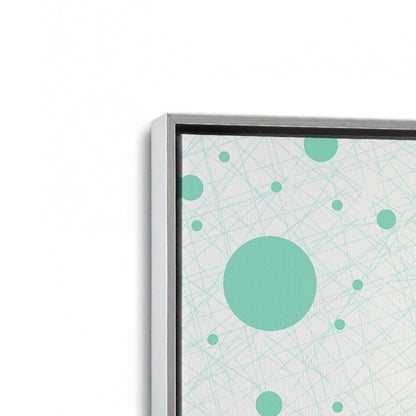 [Color:Polished Chrome], Picture of art in a Polished Chrome frame at an angle