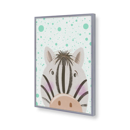 [Color:Polished Chrome], Picture of art in a Polished Chrome frame of the corner