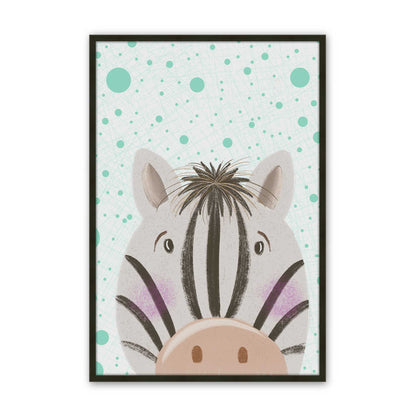 [Color:Satin Black], Picture of art in a Satin Black frame