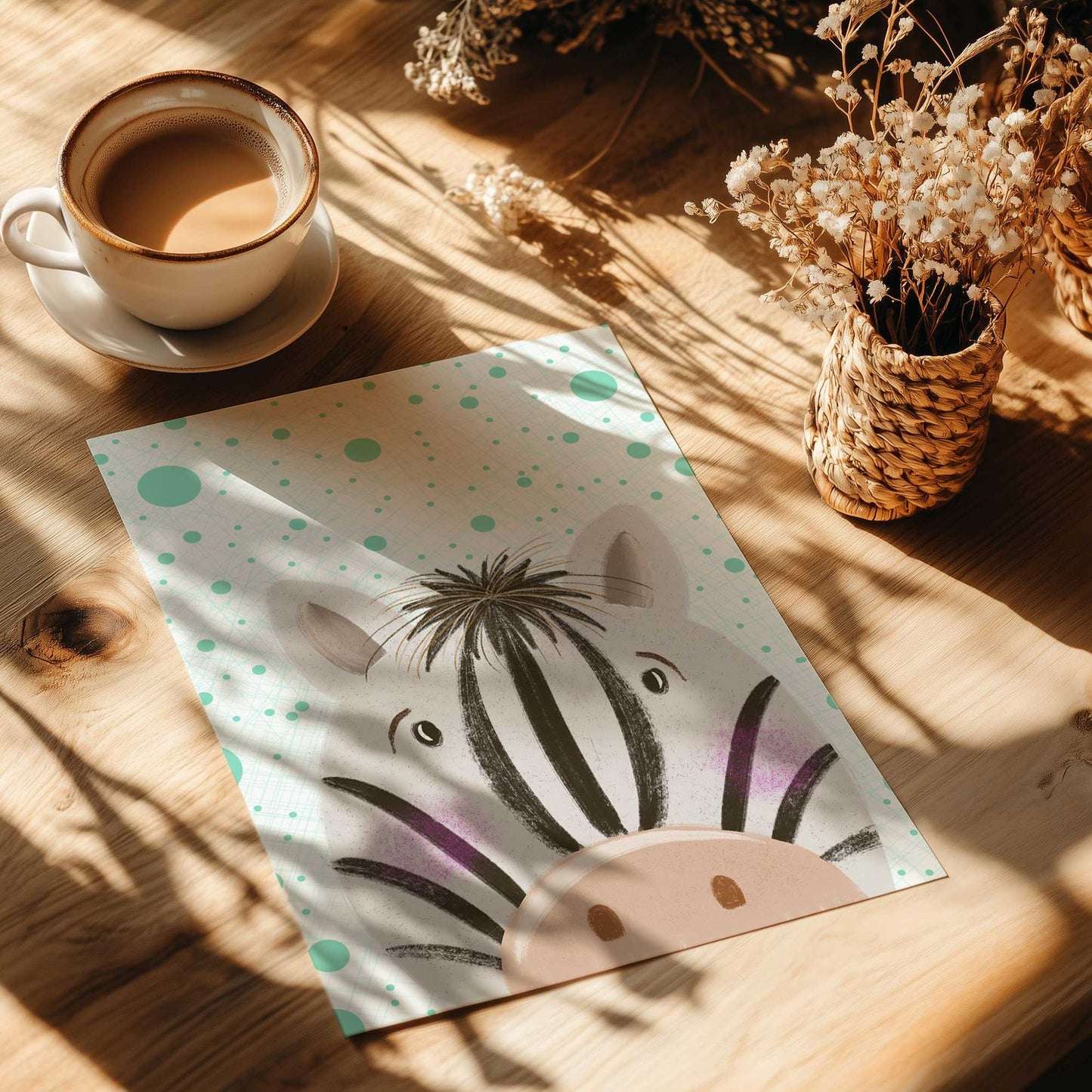 [Color:Rolled Print], Picture of close up of art