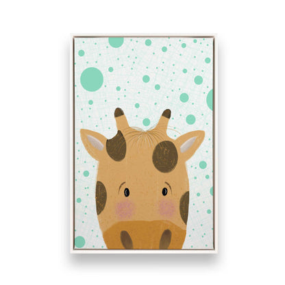 [Color:Opaque White], Picture of art in a White frame